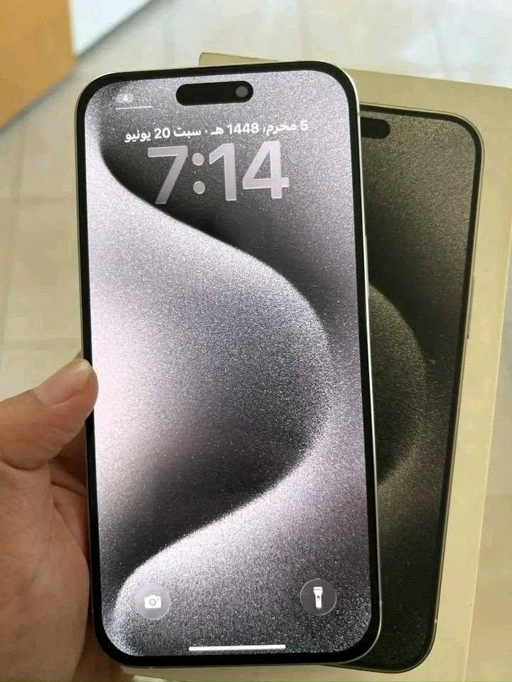 📱 iPhone 15 Pro Max للبيع بحالة ممتازة 🔥

✅ سعة التخزين: 256GB
✅ إصدار: M
✅ البطارية: 85%
✅ أصلي 100%

📩 للاستفسار أو الحجز ابعتلنا رسالة، والرد هيكون في أسرع وقت.


**إذا كنت صاحب هذا الإعلان وتريد حذفه لأي سبب، رجاءا أرسل رسالة إلى الدعم الفني**