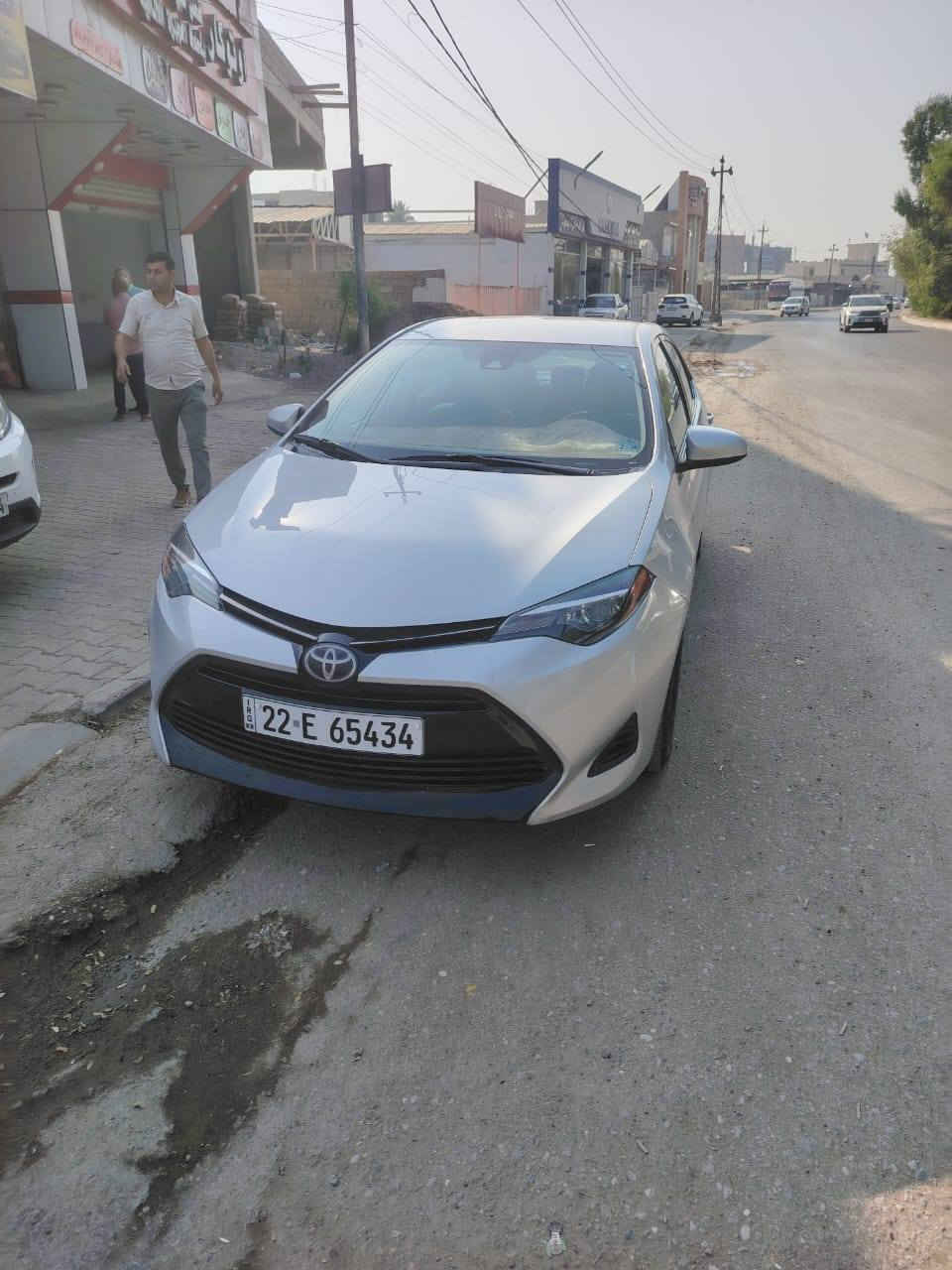 سلام عليكم شباب كل عام وانتم بخير عيدكم مبارك 🧡🫶
كورلا للبيع  وارد أمريكي موديل 19 مواصفات LE...كلين تايتل صور الحادث مرفق بلمنشور 
مكفوله من كلشي ماشيه 100 الف ميل
رقم اربيل دولي
السعر 160$
للأستفسار اتصال على الرقم.. ***********
ملاحظه... اني مكلف بلنشر لا تراسلني خاص
