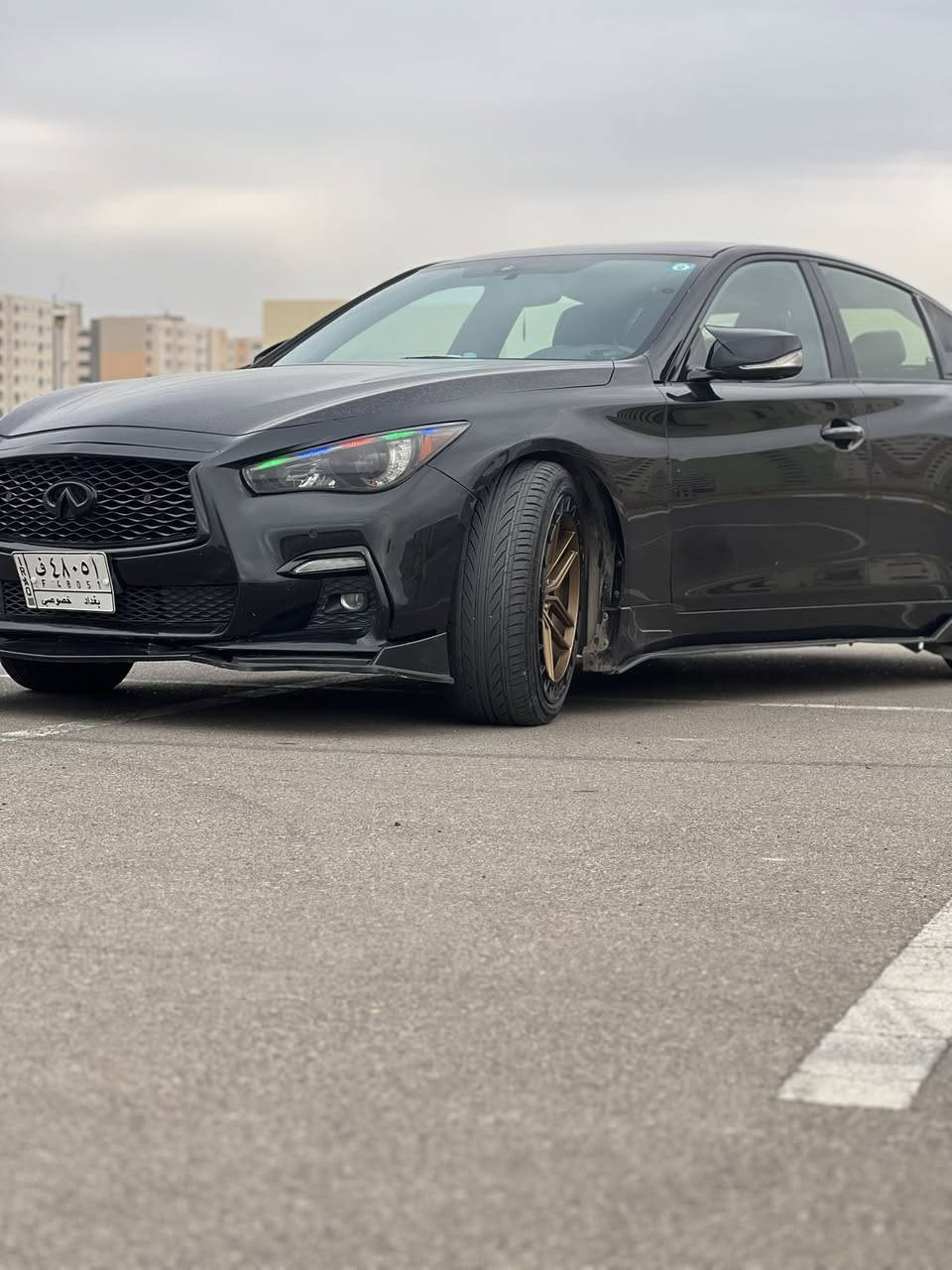 السلام عليكم
InfinityQ50
موديل ٢٠١٩
فول مواصفات 
فتحه بنو رامه 
كشنات جلد تدفئه كهرباء 
قطعتين تبريد 
شفتات رياضي
٤ جام اوتو 
مكينه توين تيربو V6
السياره مزوده تزويد فول 
+ منظمومه نيثالون وبرمجه نيثالون 
عليه اربع مودات برمجه + جايبه 650 احصان +برمجه استخدام يومي وهوايه تفاصيل بالتزويد مثل الباك فاير والفصله وغيره
داخل روز +اناره متغيره لد امامي متغير لايت زنون  
لون السياره اسود رقمه بغداد
السعر خاص """" بيع او مراوس 
للاستفسار ***********

