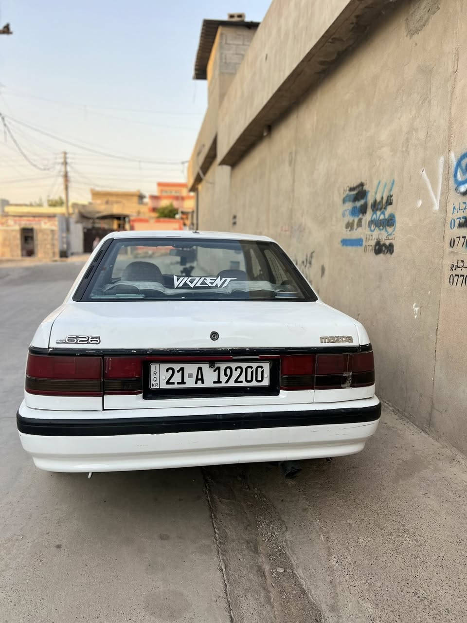 مازدای٦٢٦بۆ فرۆشتن دوانزەو بەخ بەشەرتی تەحویل و بڕاوەو وەرگەڕاو گێڕو مەکینە تازە بە شەرت رەقەم سەنەوی تازەیە کۆبۆن بەنزینیشی هەیە ناونیشان کەرکوک سعر ٣٨کەمی مەعامەلە
***********
***********
