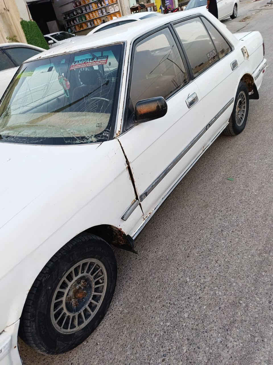 السلام عليكم شباب سيدان مديل ١٩٩٠مكينة وكير ٢ونص حدادية جاهزة وتخم تاير جاهزات حلوة السيارة منهة للشارع ماندل راعيهة السعر ١٨بيهة مجال حك الجية***********
عنوان ناصريه
السلام عليكم شباب سيدان مديل ١٩٩٠مكينة وكير ٢ونص حدادية جاهزة وتخم تاير جاهزات حلوة السيارة منهة للشارع ماندل راعيهة السعر ١٨بيهة مجال حك الجية***********
