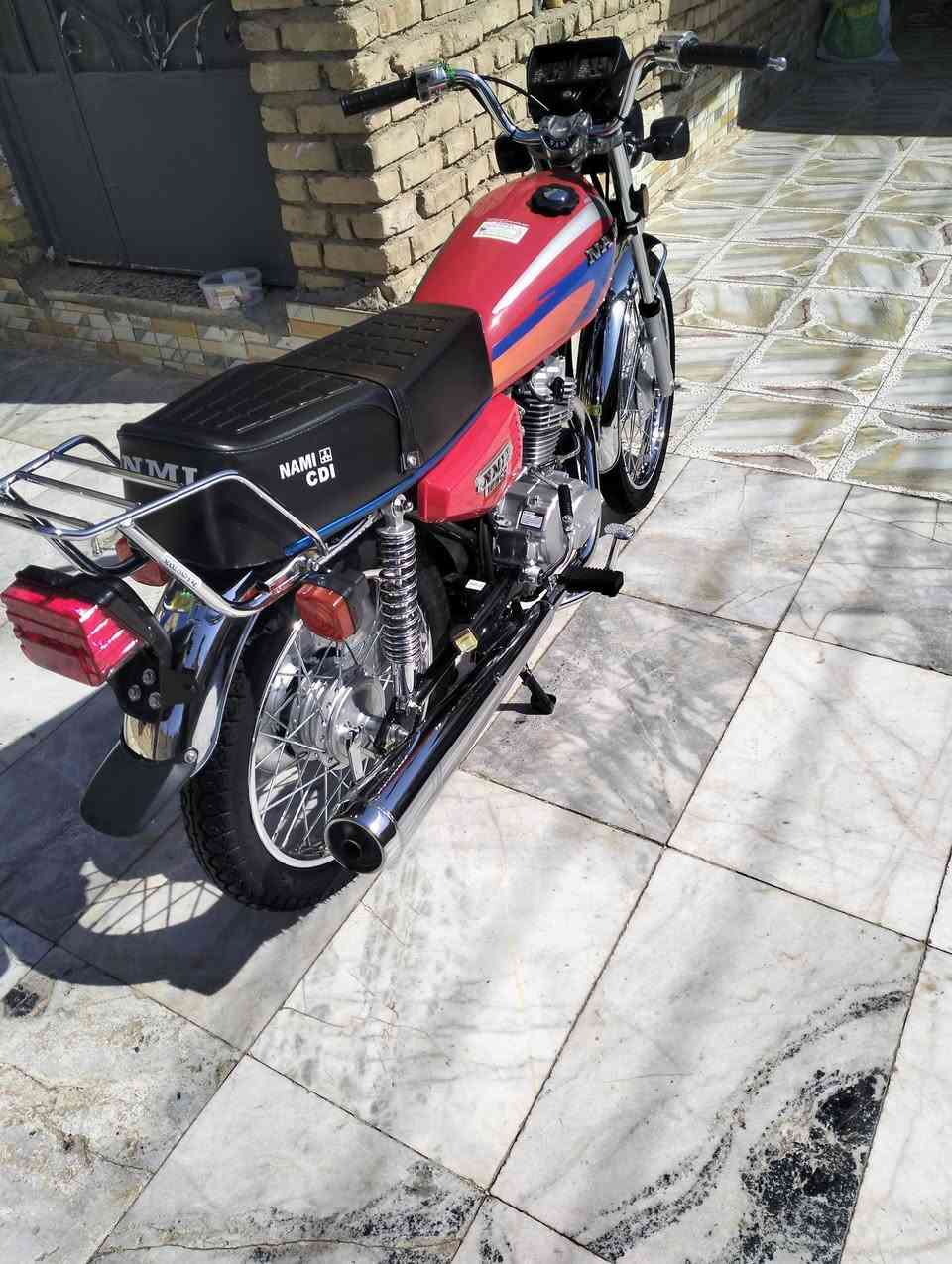 سلام عليكم دراجه ايراني اوراق سكنر مكفوله كفاله عامه السعر 950بيه مجال قليل رقمي ***********
