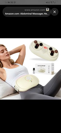 جهاز تدليك • بطن وخصر • تسخين