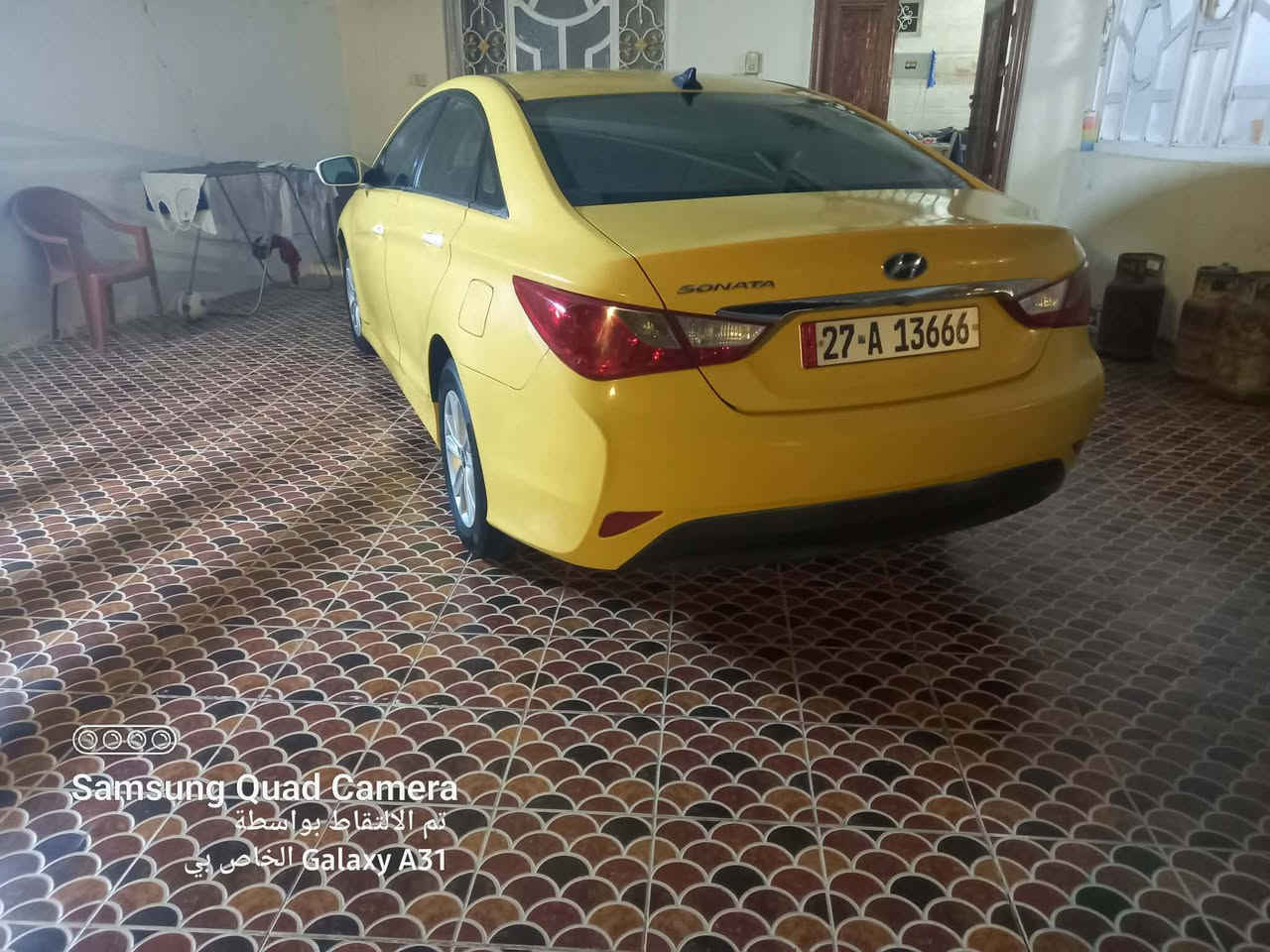 السلام عليكم من رخصة الادمن سيارة سوناتا 2014 وارد أمريكي السيارة مكفولة كفالة عامة عدا البنيد امبدل فقط والباقي كفالة السيارة جاهزة من كل النواحي ماعايزة برغي من حدادية أمامي وخلفي مواصفاتها تحكم ستيرن كشن كهربائي اشاير بالمري تخم تاير دواخل جديدة مصفرة هيئة وغرامات رقم ذي قار الجديد باسمي السعر ١١٠ وبيها مجال العنوان الديوانية رقم الهاتف ***********
