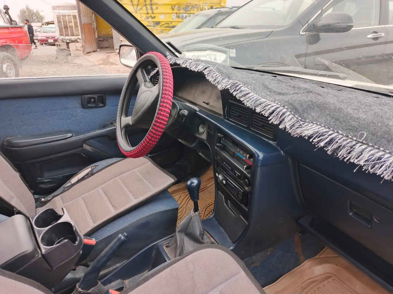 سلام عليكم ورحمة الله وبركاته سياره كورله مديل 92 محرك 1600 سياره دواخلهه كله نضيفات كله السياره بلاد ما بيهه اي نقص لايت شغال ماسحات شغال لايت بيه تدفئه تبريد عوزهه بس غاز السياره ما بيهه اي نقص سعر 45 وبيهه مجال   رقم اربيل يتحول ثاني يوم انكليزي رقم الهاتف  ***********
