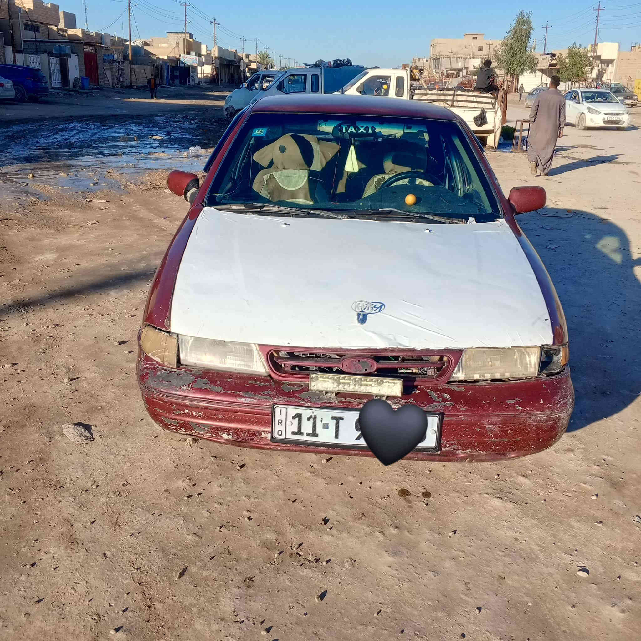 السلام عليكم كيا سيفيا للبيع رقم بغداد دولي سنويه لل28 
تخم تاير جديد. كهربائيات كلها شغاله مكان سياره سامراء السعر 30 .. ***********
