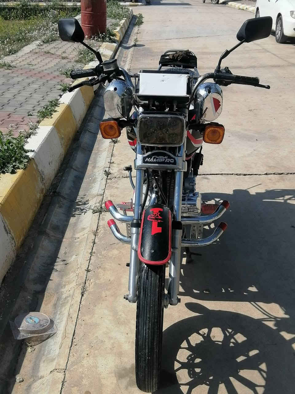 السلام عليكم
دراجة للبيع مكينة150 موديل 2020 دراجة جاهزة خير من الله مناقصهة شي تفاصيل اكثر  
متواجد خاص


**إذا كنت صاحب هذا الإعلان وتريد حذفه لأي سبب، رجاءا أرسل رسالة إلى الدعم الفني**