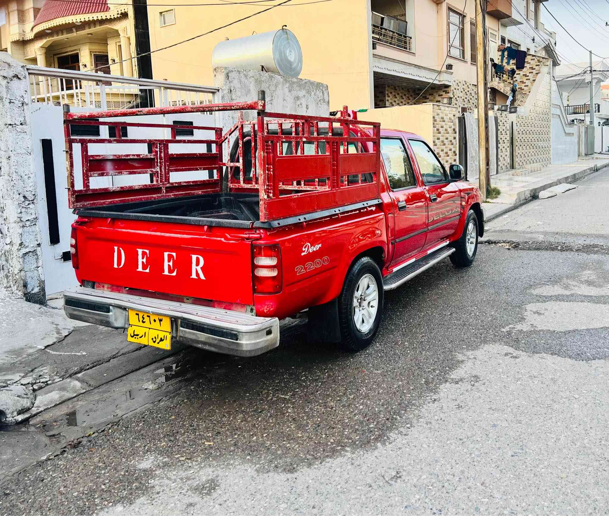 پیکاب دێر مودیل 2009گیرعادی
بێ سبوغ جوارتایەی نوێیە بێ مەسروفە
گێرو مکینەی بەشەرتە بێ عیبن
سەنەوی سالێکە بەسەرجوە ژینگە درایە
تحویل وەکالە غرامەی بەشەرتە
سعری 64مجال شوێن هەولێر
ژم ***********واتسئاب أربيل, العراق
