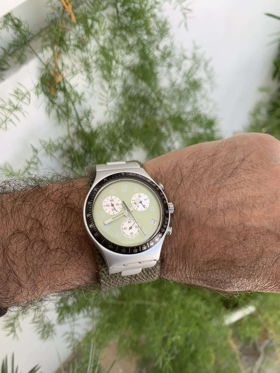 Swatch boxengasse2015🇨🇭🇨🇭🇨🇭🇨🇭
سواج سويسري اصلي كوارتز مكينة ايته
اخت جديد 
دزاين عسكري
ستوب وج كرونوكراف
قياس40ملم


**إذا كنت صاحب هذا الإعلان وتريد حذفه لأي سبب، رجاءا أرسل رسالة إلى الدعم الفني**