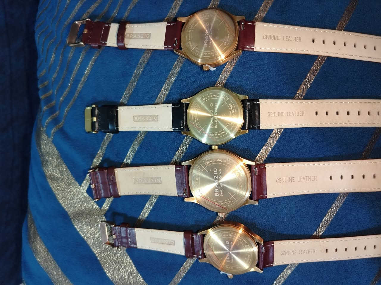 ساعات من ماركة Branzlo الكندية المواصفات ضد المي وضد الصدأ ومحرك ياباني كلها مختمة


**إذا كنت صاحب هذا الإعلان وتريد حذفه لأي سبب، رجاءا أرسل رسالة إلى الدعم الفني**