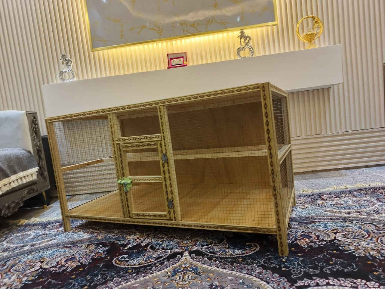 اقفاص شغل درجه اولى اصلي جديد يوجد توصيل بااجره داخل كربلاء الاستفسار ***********
