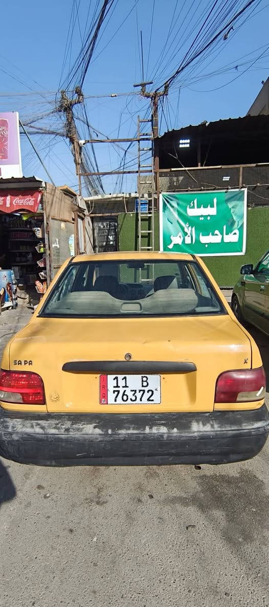 السلام عليكم سايبا موديل 2013 للبيع مصفرة هيئة وغرامات رقم انگليزي شرط تحويل شواصي مكفولة بيها صبغ جاملغ امامي جاهزة من مكينة وگير وصدر تخم تاير السعر 26 ورقة مكاني بغداد مدينة الصدر ***********
