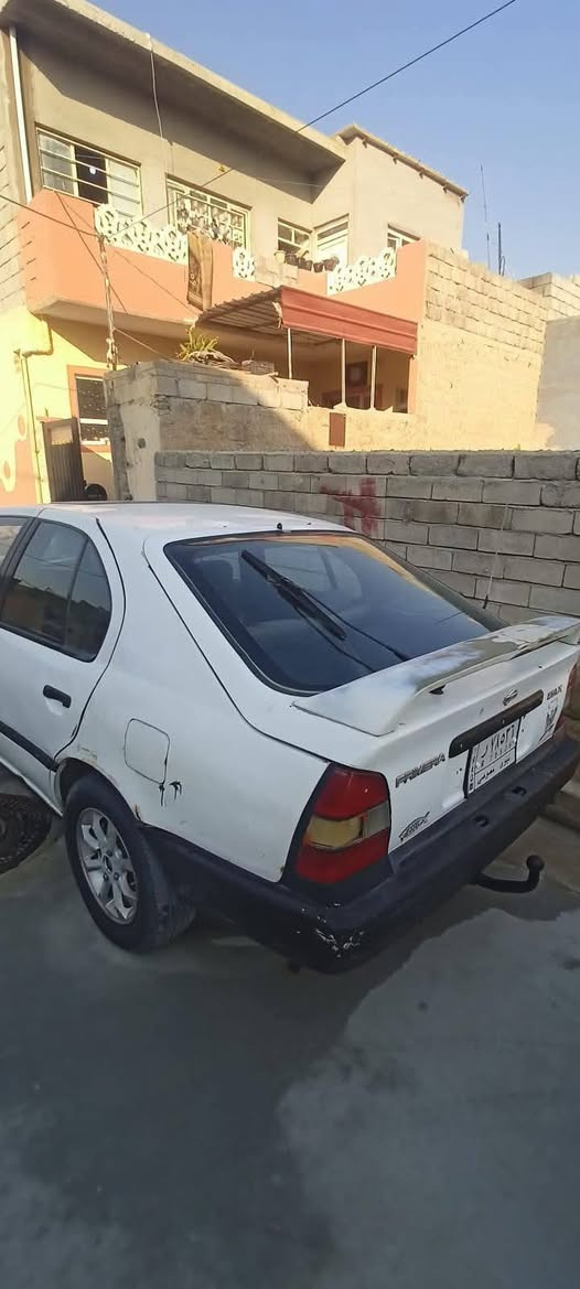 بريميرا للبيع
نيسان بريميرا صالون موديل 1991 
كير عادي ومحرك شرط 
جوم كهرباء قفل مركزي وستيرن بور 
بدون ضرر فقط مبدل بوند بدون صبغ مشروط وطني 
سنوية بسمي لغاية 2027  سعره (27 )ورقه
وبيه مجال للشراي
المكان حي السماح 
 *********** كورك 
*********** زين
