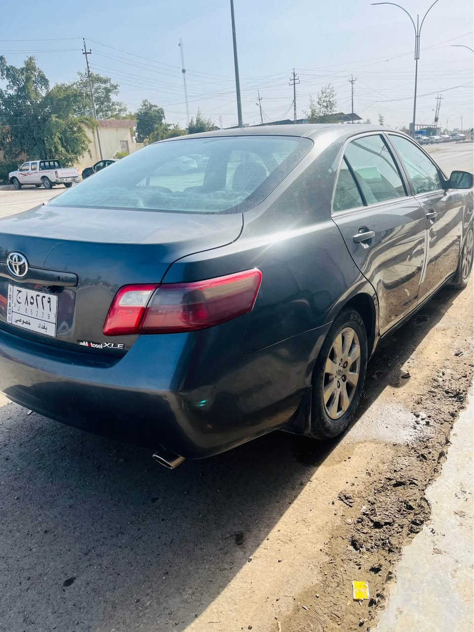 السلام عليكم 
كامري 2007
وارد أمريكي XLE
فول واحد عله واحد
رقم بغداد تحول او وكاله
فتحه سقف بصمه تشغيل تشغيل عن بعد 
تحكم استيرن تبريد قطعتين دخول ذكي حساسات شاشه أندرويد كشنات  جلد كشن كهربائي 
محرك مامفتوح بلادي كير صدر دبلات امامي خلفي تخم تايرات 
شرط
صبغ 3قطع بدون داخل 
ماشيه 142حقيقي 
سياره جاهزه نقص برغي مابيه 
السعر اتصل وتدلل 
مكان السياره صلاح الدين قضاء العلم 
***********
*********** تكريت, صلاح الدين
