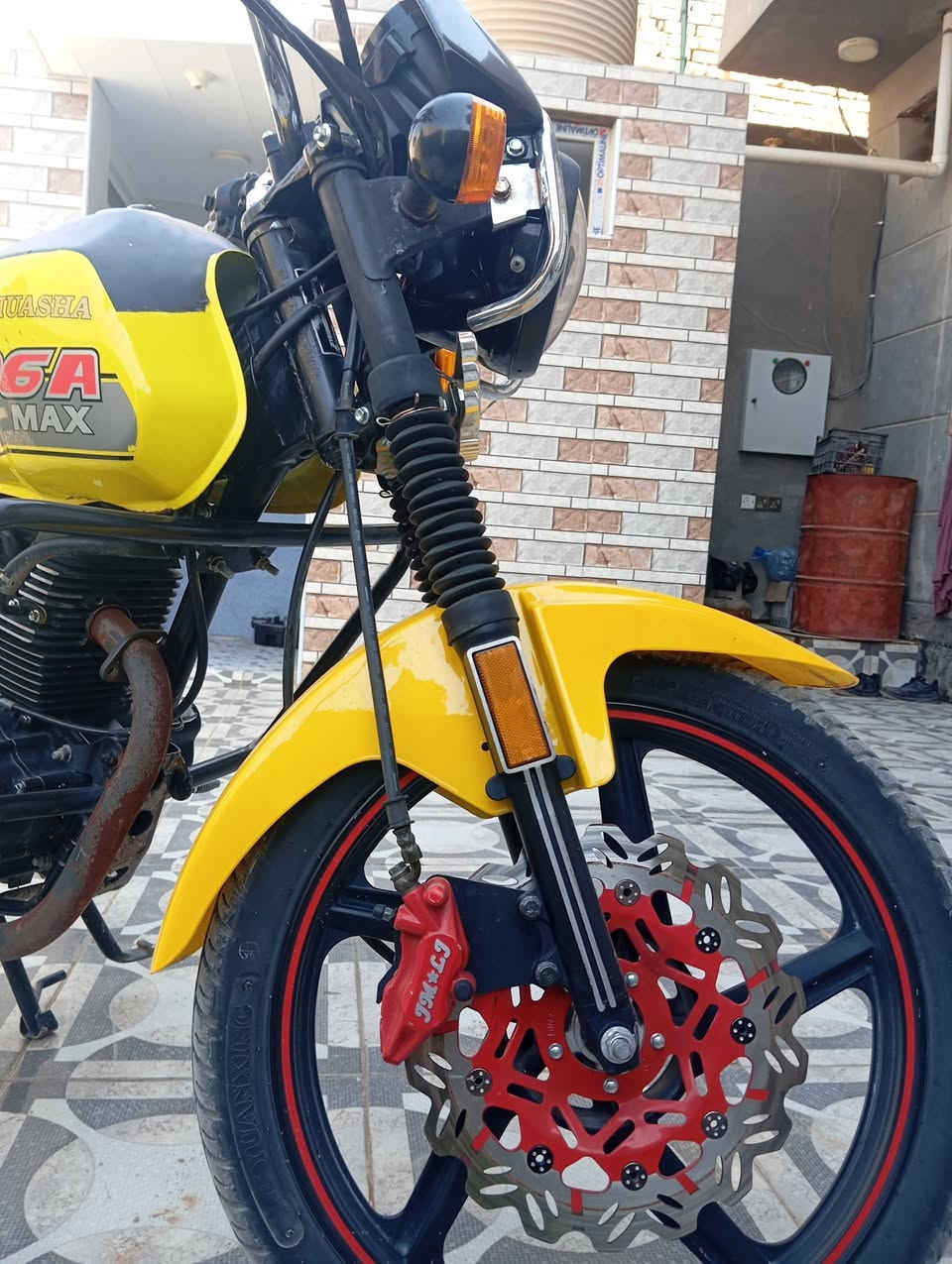 سلام عليكم دراجه دايون موديل 23 ماشيه 5 الالف بعدهي زيرو مكينه 200 منضومه تبريد محرك اوراق اصولي رقم *********** بي واتساب  24 ساعه متواجد
