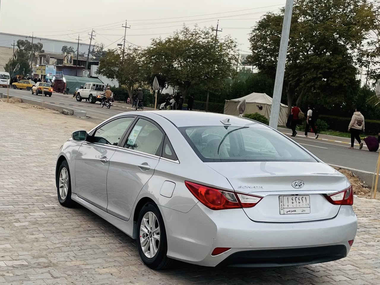 سلام عليكم البيع هونداي سوناتا موديل 2014 وارد امريكي البنيد مبدل وجاملغ صبغ فقط وباقي مكفوله كفالة عامة سونار بل منشور مواصفات شاشه تحكم ستيرن كأمره حساسات اشاير بل مري كشنات كهرباء  + هيترات ويل كب سيارة جديدة وجاهزة من كلشي تبريد ثلج حدادية تخم تاير كير ومكينة 2400 مكفولات السعر 110 لاستفسار علا رقم *********** مكان سيارة كربلاء
