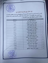 فرع واسط • المصرف العقاري • عقارات مزايدة