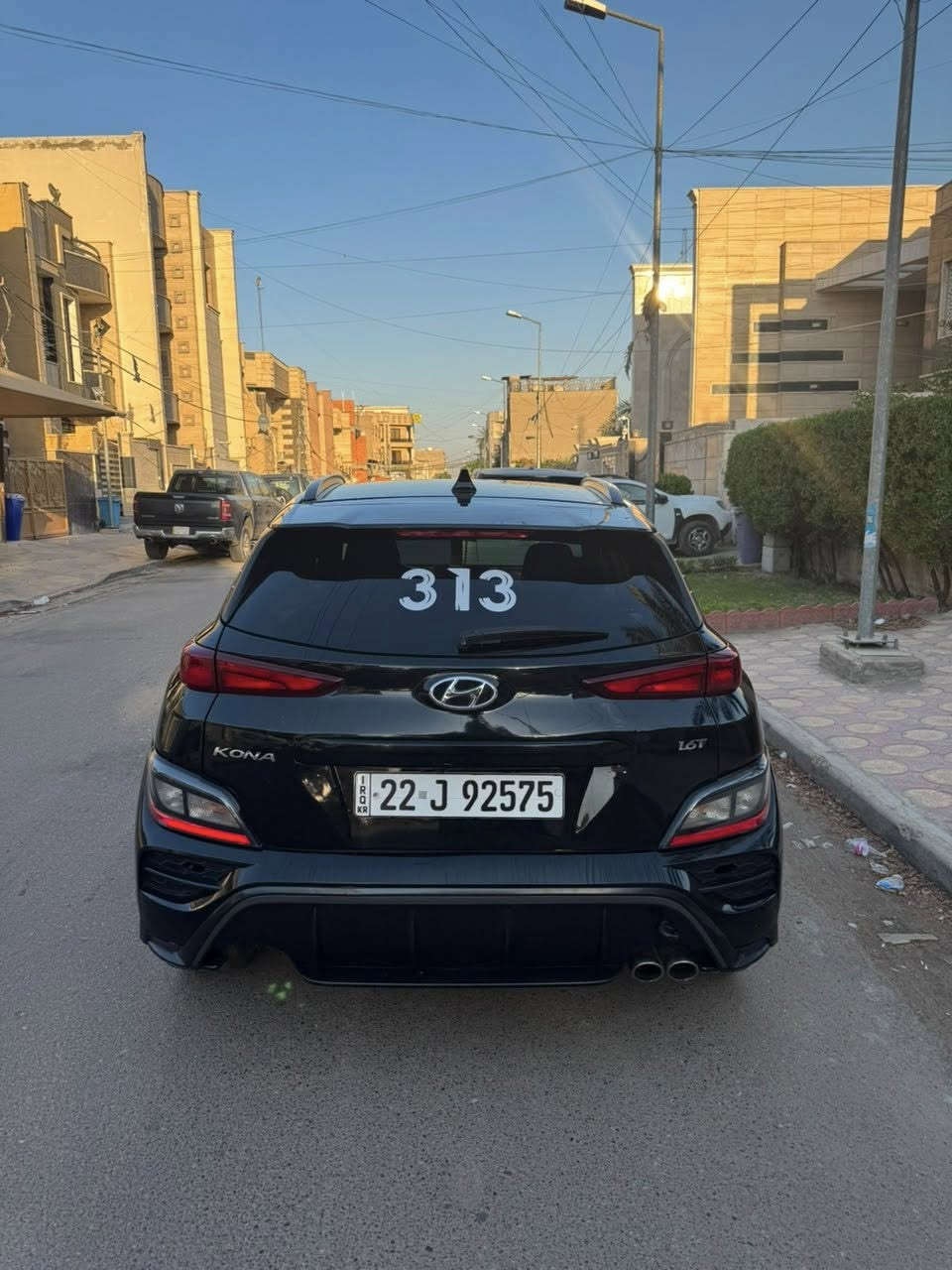 هيونداي كونا N لاين موديل 2022
الموقع: بغداد

رقم أربيل باسمي
تحويل مباشر او وكاله 

الممشى: 28 ألف ميل

يوجد مجال للمشتري الجاد

حالة السيارة:

- حادث أمريكا: ضرر الجنطة فقط
- حادث العراق: تبديل باب السائق بنفس اللون
- بدون إيرباك
- بدون دواخل
- البودي بحالة ممتازة وبجم كبس على وضع الشركة

المواصفات:

- فئة N Line الرياضية
- محرك 1.6 لتر تيربو
- بصمة تشغيل وبصمة أبواب
- تشغيل عن بعد
- رادار أمامي
- رادار خلفي
- رادار جانبي
- نظام التوقف والتشغيل الاقتصادي الذاتي
- مقعد السائق كهربائي
- مقاعد مدفأة
- عدادات ديجيتال
- شاشة معلومات وترفيه
- 3 وضعيات قيادة:
  • Normal
  • Smart
  • Sport
- إضاءة LED نهارية
- تحكم إلكتروني بالتكييف
- تطريزات وشعارات N Line 

ملاحظة:
السيارة فول مواصفات ما عدا فتحة السقف.

للاستفسار: ***********

🔴 السعر:145

