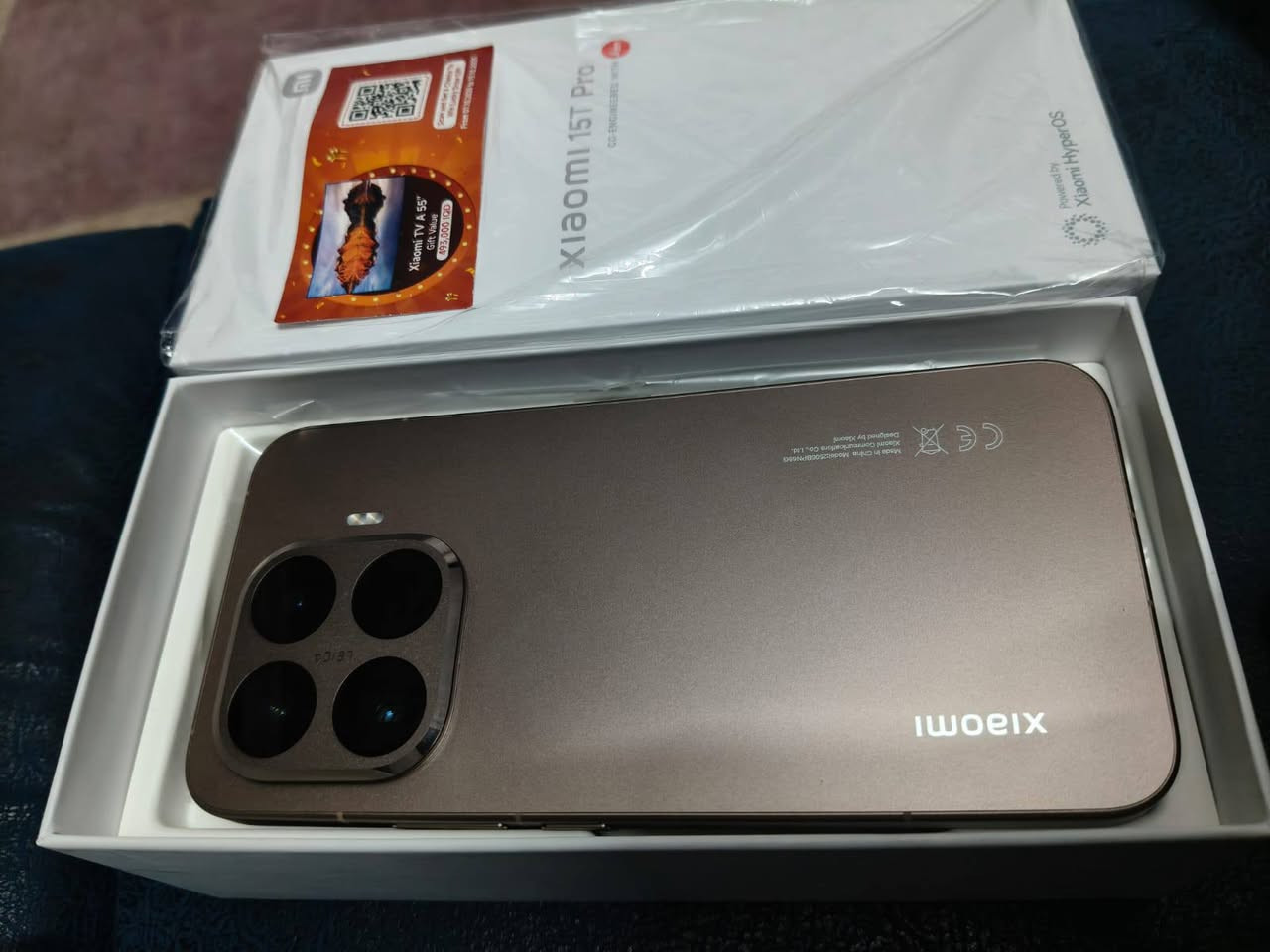 شاومي 15T برو
جهاز نضيف جدا وصل شراء موجود مستخدمة شي بسيط وضامة عندي جهاز ثاني
السعر 675 وبيه مجال بسيط 
***********
مكاني بغداد الحبيبية

