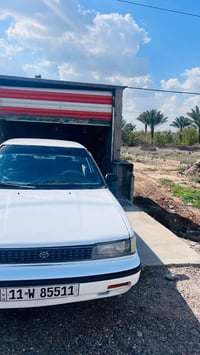 كورلا يسره بلادي ياباني موديل ٩٢ رقم بغداد بسمي سياره مكفوله من الدعم ...