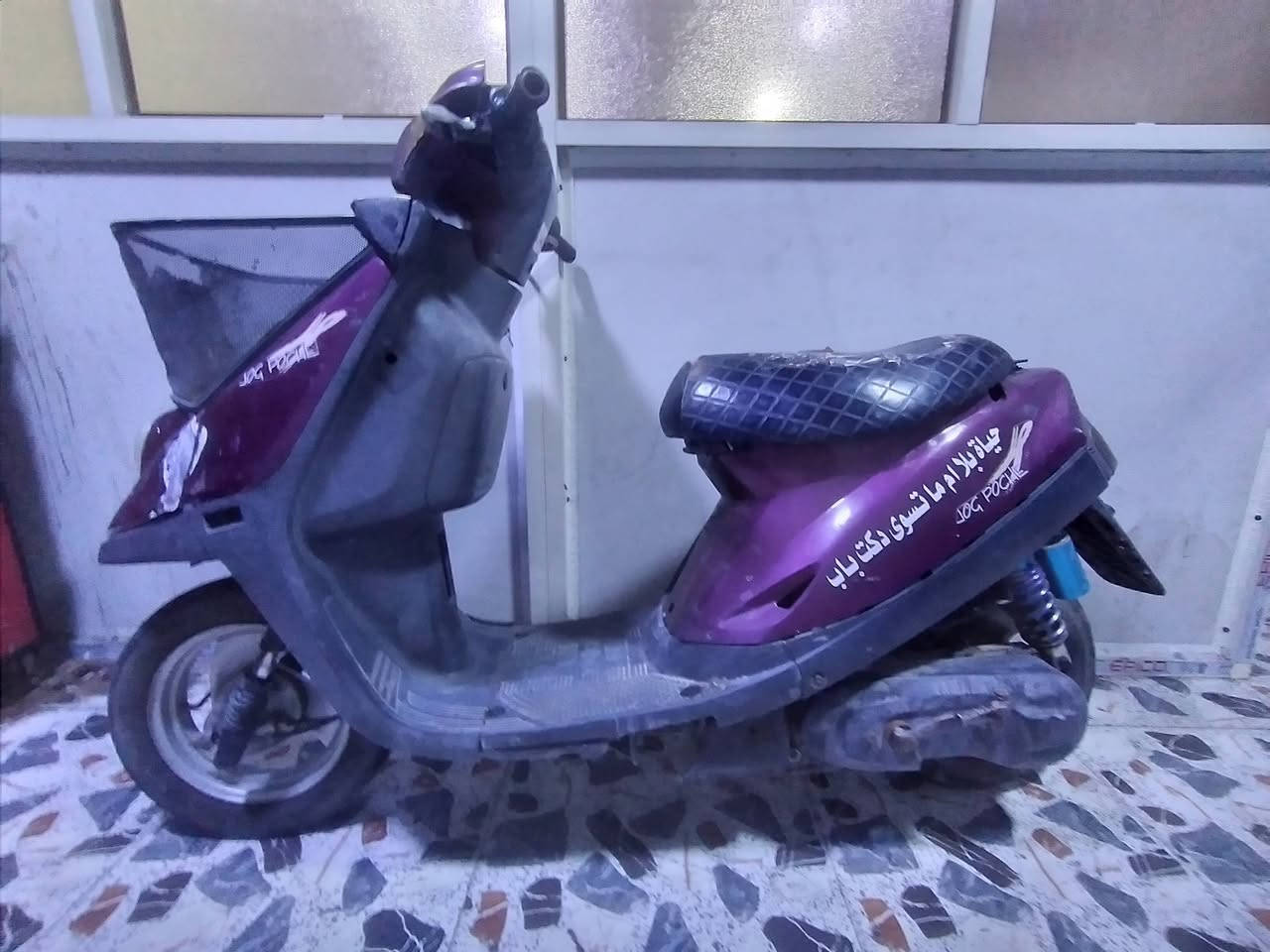 للبيع ماطورشرط هندرواحديشتغل درعونظيف لايت شغال شاصي بس تقويه سعرو(١٥٠)شاري يخابرني(***********)(***********)حي النور
