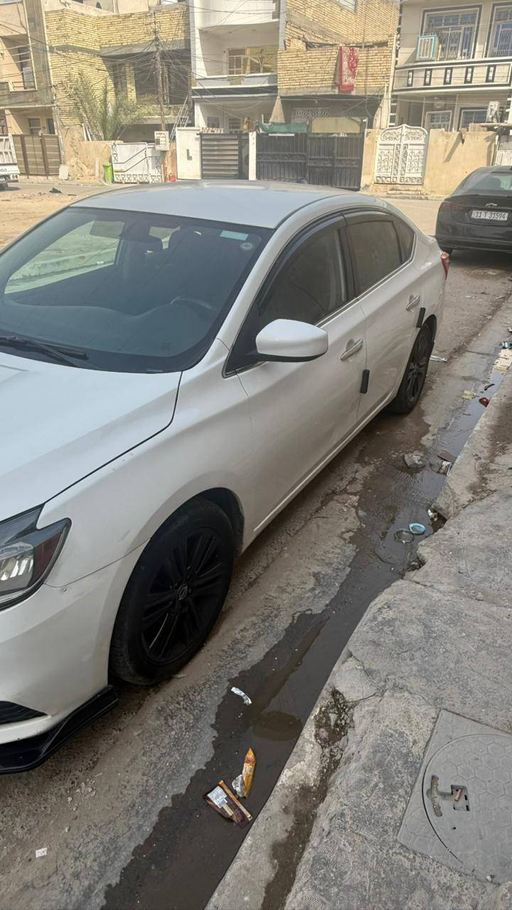 السلام عليكم نيسان سنترا 2017 نضيفه جدا ممتعوبه معتني بيها سنويه جديده قبل شهر سويتها هزه جديده بسمي رقم شمالي  ولي كب ضربتها قطعه وحده بنيد صطحي سياره مناقصه برغي كير محرك كفاله او سونر بل منشور السعر 103 بيها مجال العنوان بغداد البياع الرساله الثانيه ***********
