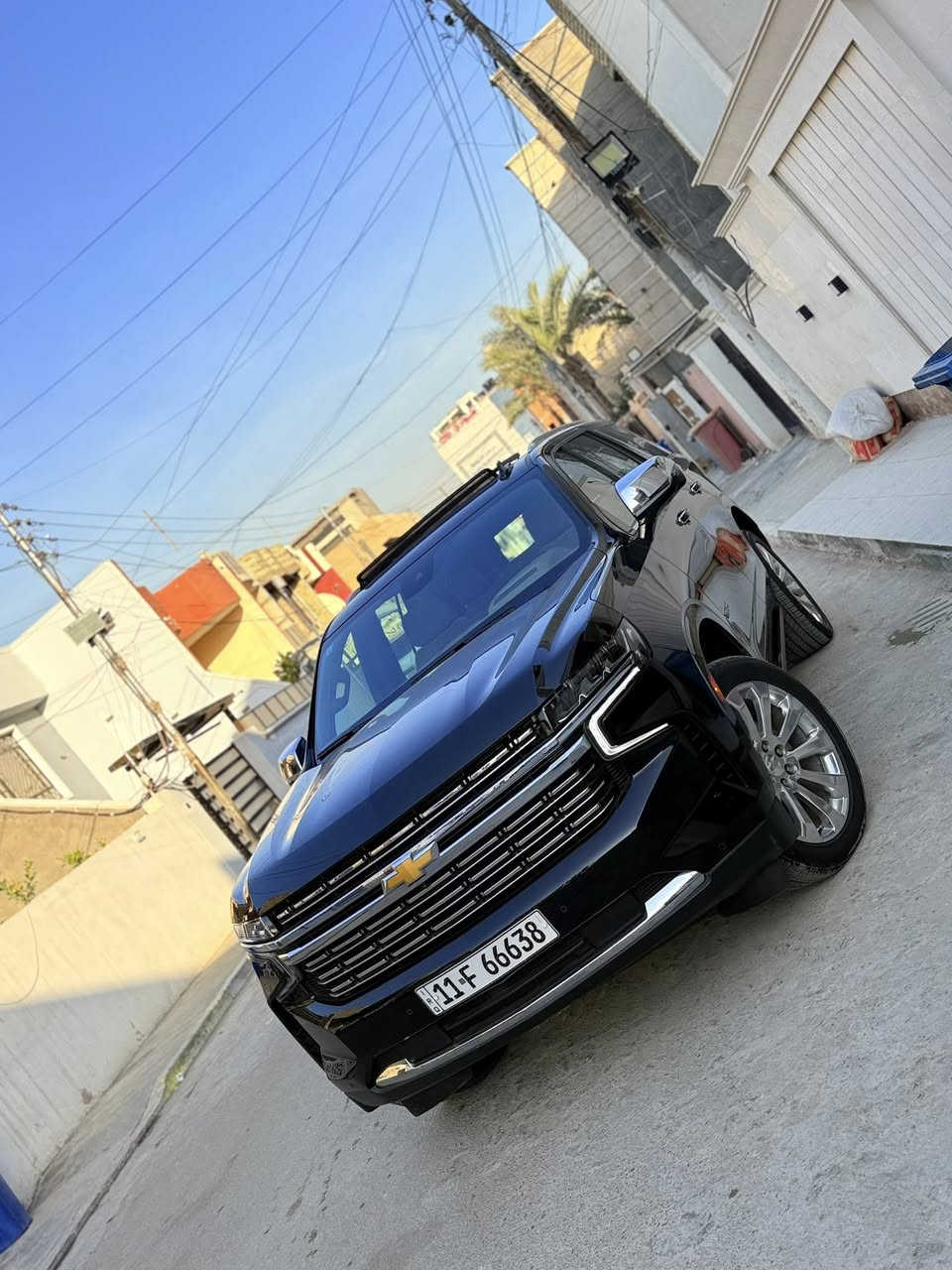 السلام عليكم تاهو موديل 2023 برايمر خليجيي رقم بغداد تحويل ثاني يوم السياره ماشيه 51 الف حقيقي 

برايمر فول واحد على واحد مكفوله كفاله عامه من كلشي ضربه شخط رصعه بارد صبغ مكفوللههه جديده كلشش وبلعافيه علياخذها سياره فول مواصفات معروفه مواصفاتها البرايمر 
مكاني بغداد السيديه الاستفسار ***********
