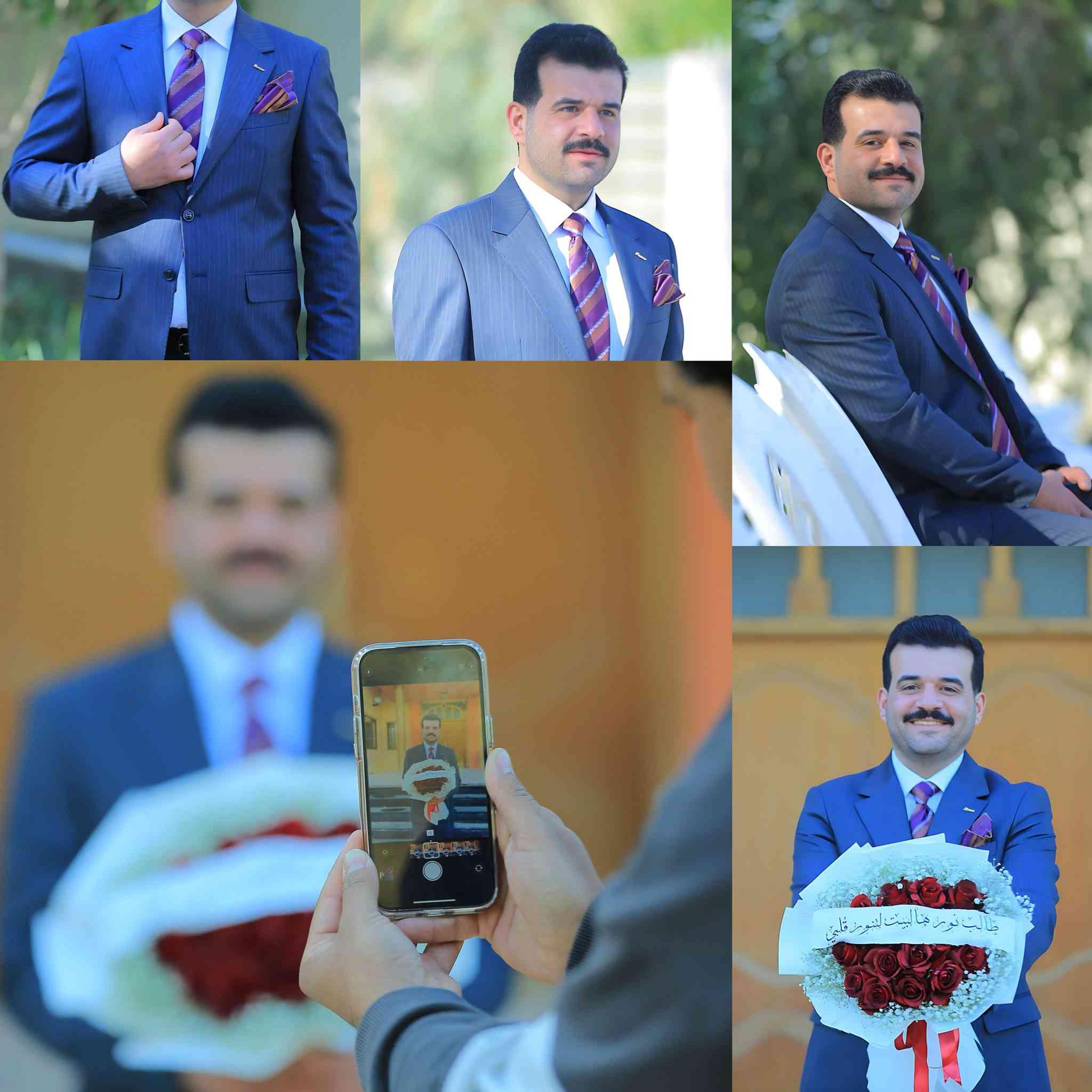 #خـــطوبة_الحبيب_سيد_كــــاظــــم_الــــعــــــلاك👰🏼🤵‍♂️

♦️ وثـــق أجمل أيام العمر * لحضاتك ويانة غير شكل ♦️

#فن_التصوير :- نـــــــمير مــــــحمد 

༺༺༺༺༺༺༺༻༻༻༻༻༻༻
🟣 للحجز والأستفسار عن كافة الأعمال يرجى   مراسلة الصفحة أو الأتصال على الأرقام التالية       

*********** 📲. *********** -
  
#الأبداع_والتمييز_عنواننا

☺️💓 #ستوديو_فـــن_التصوير🤗❤
