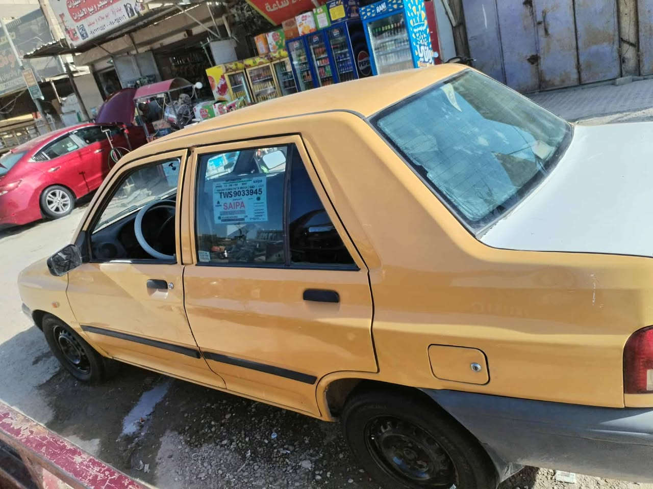 السلام عليكم سايبه موديل 2016 جير ومحرك بالكيس حداديه نظيفه السياره باسمي رقم انجليزيل السعر 20 وبيها مجال***********
