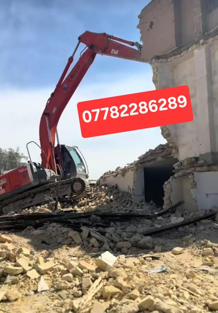 تفليش الدور والمباني القديمة ورفع الانقاض  بأحدث الاليات بمواده بدون فلوس في جميع مناطق ديالى الاتصال ***********
