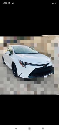 كورلا للبيع  24 امريكي LE ماشيه عشرين الف ميل  سياره جديده ماشاء الله ...