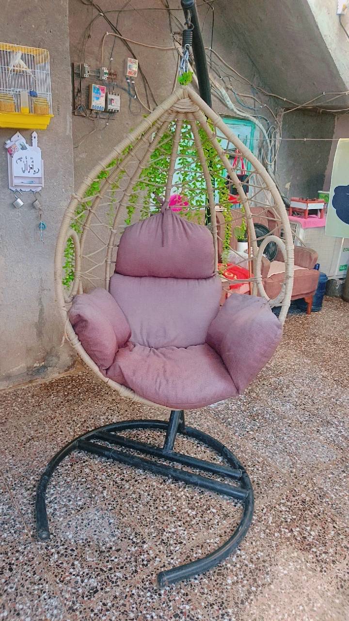 مرجوحه عش العصفور حجم كبير
 سعر ٨٠ جدا نضيفه العنوان بغداد النهروان
هلا حبيبي، المرجوحة شكد مقاسها تقريباً؟ تتحمل شخص بالغ لو للأطفال بس؟: 
تتحمل فوك ١٥٠وزن
مرجوحة جديدة لو مستخدمة؟ وشنو سبب البيع؟: 
استخدام قليل جدا نضيفه 
أكو أي ملاحظة عليها مثل خدوش، صدأ، أو ضعف بالقاعدة/الحبل؟: 
مابيهه اي ضرر 
السعر ٨٠ نهائي لو بيه مجال بسيط للمساومة؟: 
بيهه مجال قليل 
بالنسبة للتسليم، انت موجود بالنهروان أي منطقة بالضبط؟ ويوجد توصيل لو استلام من المكان؟: 
لا يوجد توصيل 