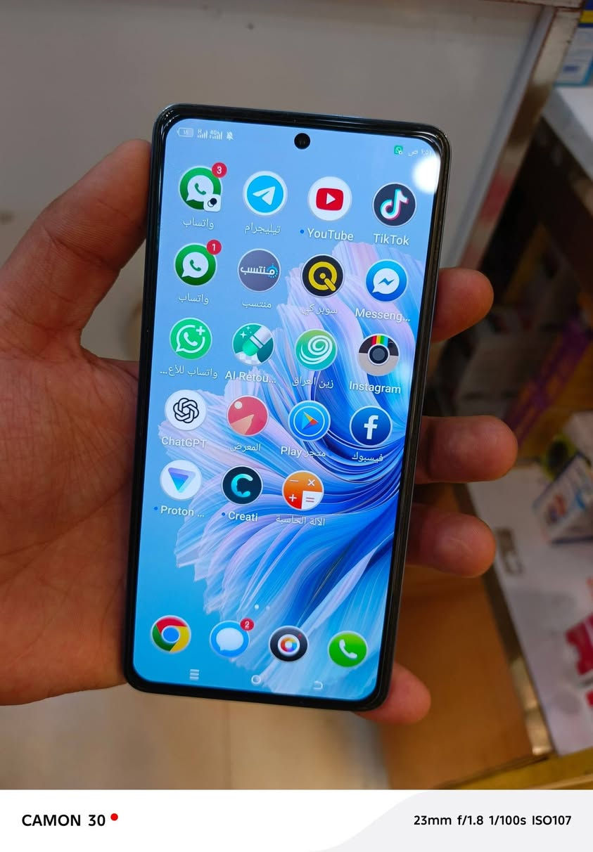سلام عليكم
جهاز : 👇
TECNO CAMON 20s Pro 5G

ذاكره : 256
بطارية : 5000م امبير
معالج Dimensity 8020
شاحن : 33 واط
ببجي : 90 فريم
الجهاز اخو جديد غراضه كامله
السعر 180قفل 👉
للبيع او المراوس بجهاز👇
تكنو بوفا 7 الترا  او انفنكس نوت 50 برو او برو بلص مع الفرق
مكاني نجف


**إذا كنت صاحب هذا الإعلان وتريد حذفه لأي سبب، رجاءا أرسل رسالة إلى الدعم الفني**