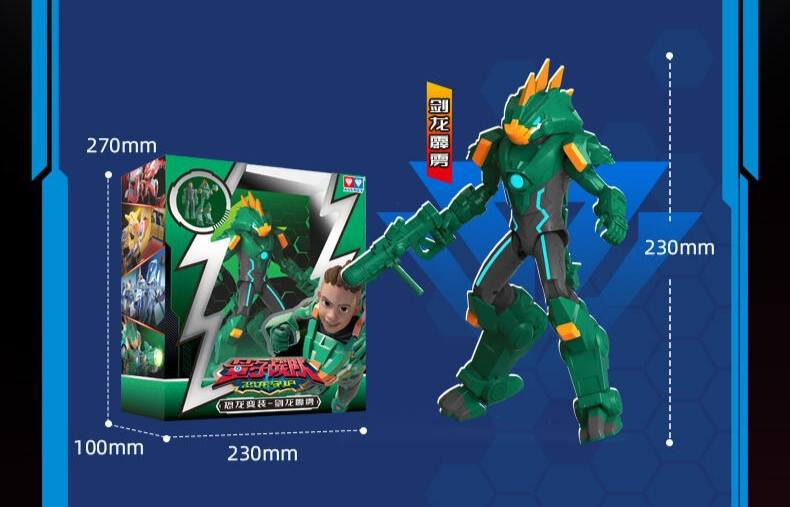 متوفر مجسم شخصية مدرعة من سلسلة Quantum Heroes Dinoster، وتحديداً شخصية "جايمين" (Jaymin) أو "أوز" (Oz) في زي الديناصور "أنكيلوصور". 

المواصفات: يبلغ ارتفاع المجسم حوالي 20-23 سم.

الميزات: يأتي مع أكثر من 5 ملحقات للدرع ويوفر مفاصل متحركة لوضعيات مختلفة.

نوع اللعبة: مجسم أكشن (Action Figure) يمكن تحويله أو ارتداء الدرع الديناصوري له.


**إذا كنت صاحب هذا الإعلان وتريد حذفه لأي سبب، رجاءا أرسل رسالة إلى الدعم الفني**