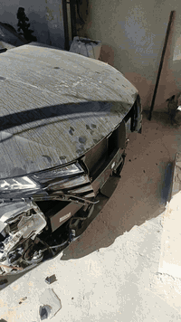 توسان مديل 24 هايبرد رقم مجاني فقط رسوم  دخول جديد سياره عل حادثه كلشي...