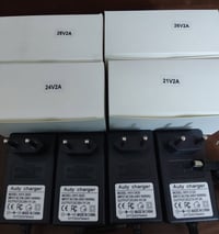 شاحن AUTY • ٢١-٢٤-٢٦-٢٨ فولت • ضوء LED