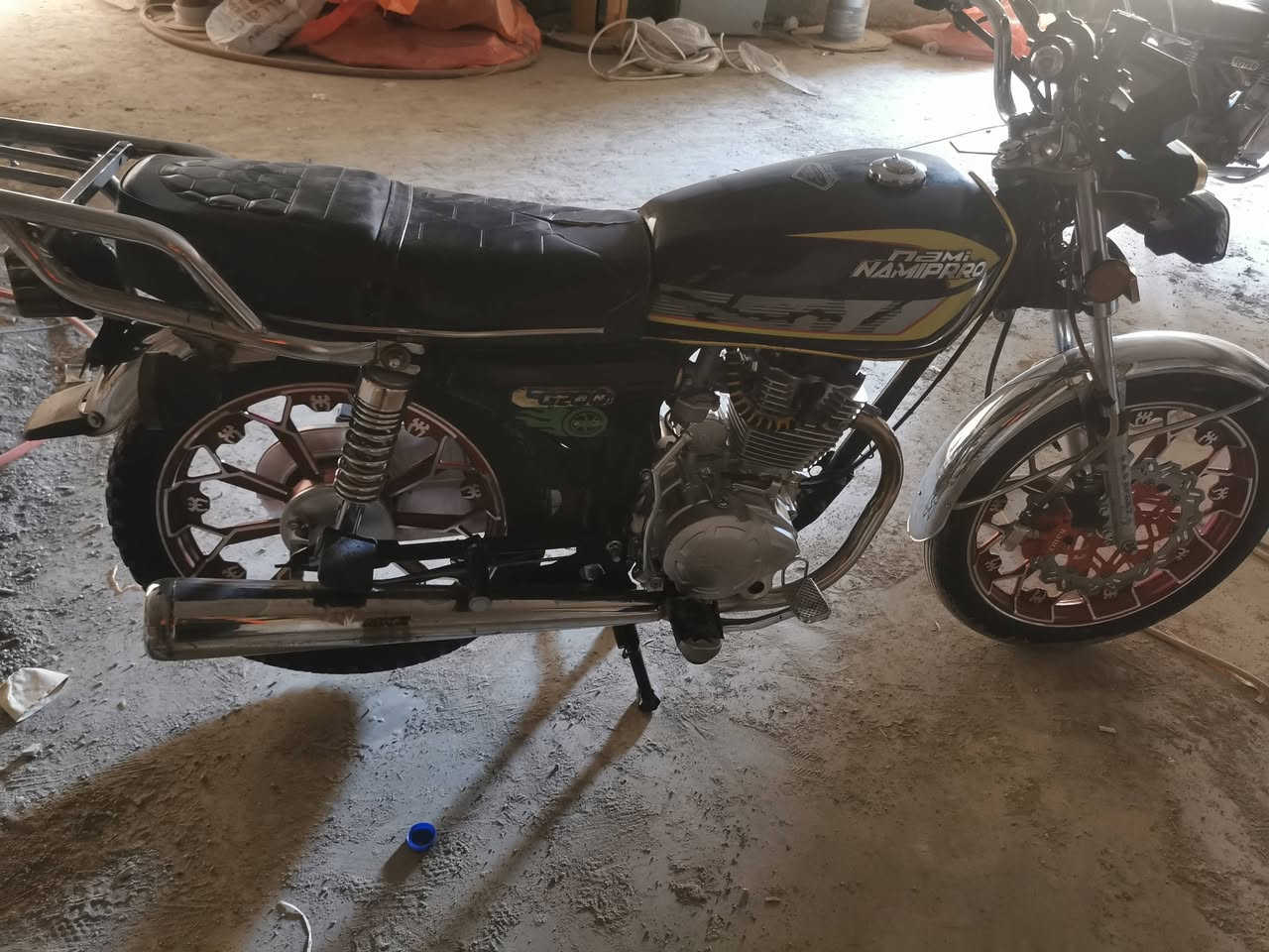 ميطورا نامي برو
مكينه 200 عزم طلقه مشالله
منفيس الاصلي موجود
موديل 24
سعر 575 الف وفيي مجال بسيط
لتوصل وتساب ***********
