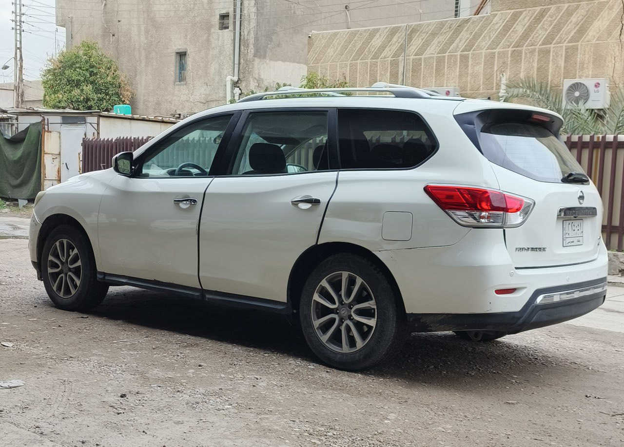 السلام عليكم
للبيع: نيسان باثفايندر 2013 SV - وارد أمريكي (كلين تايتل) 7 راكب دفع رباعي، فئة SV، بدون حادث نهائياً (Clean Title)، السيارة مكفولة من الصبغ
ماشية 168 ألف كيلومتر
فحص السونار جديد وموجود وية الصور
المحرك: 6 سلندر 3500
7 راكب
دفع رباعي 4WD
التبريد 3 قطع
بصمة تشغيل وبصمة أبواب
شاشة وكاميرا خلفية وحساسات بلادية
تحكم ستيرين كامل
ويل كب 18 بلادي
والمواصفات المعروفة

السعر 110$
مكان ورقم السيارة بغداد
للتواصل *********** او على الخاص
