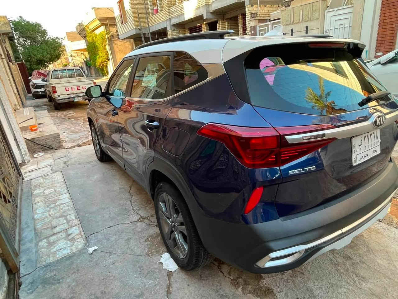 كيا سلتوس مديل 2021  بغداد باسمي تحويل ثاني يوم محرك 200 دوش حادثه بنيد وجاملغ بارد نضيفه ماشيه 120 السعر 140 بيها مجال *********** موجود اتصال مع واتساب
