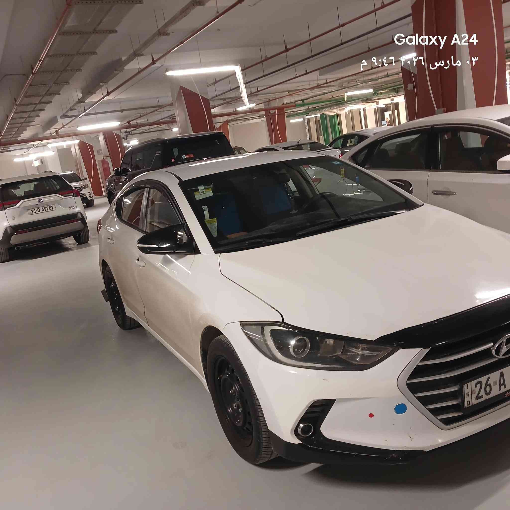 سلام عليكم هونداي افانتي مديل 2017 السيارة فول الة فتحة بصمة وارد خليجي بدون ضرر سنوية 2030السعر 125وبيهة مجال بسيط ***********
