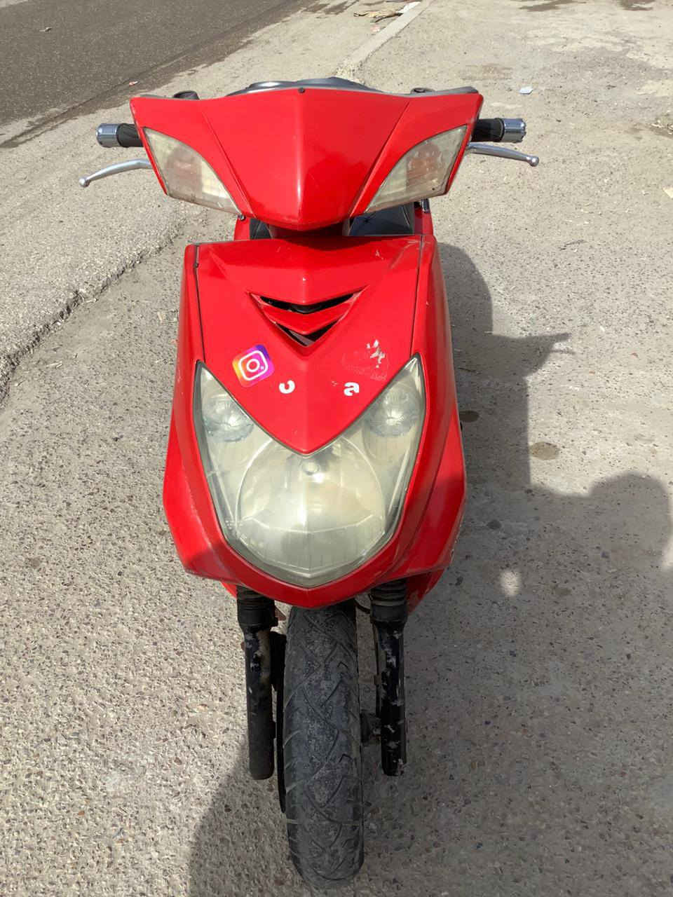 السلام عليكم دراجه سكنس فحل كامله شلعه ومعدل نقص ترايش فقط 350 وبيه مجال بكاني بغداد الغزاليه رقم ‏‪***********‬‏
