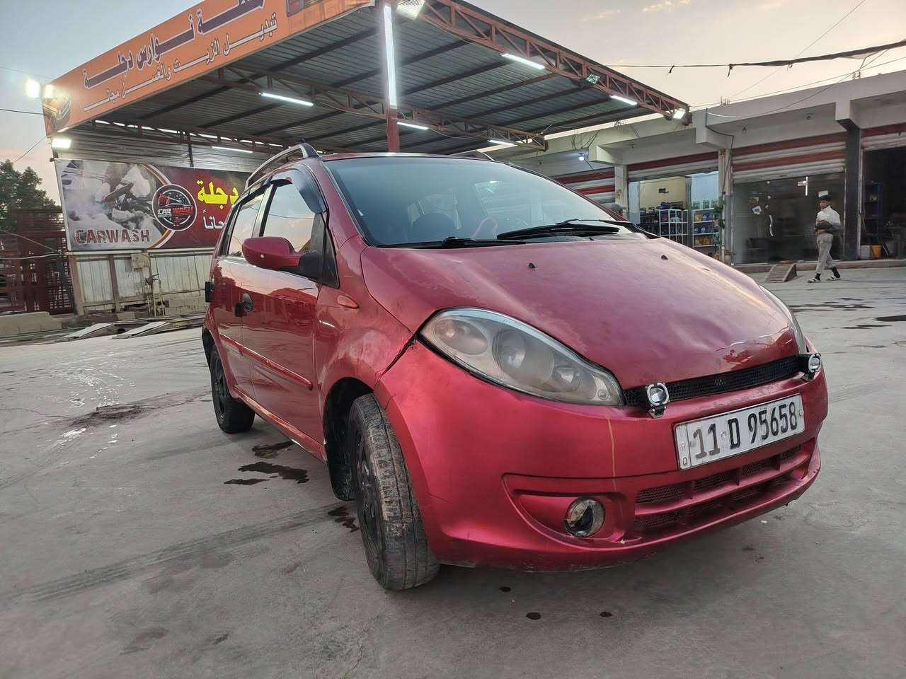 السلام عليكم للبيع او مراوس شيري اي وان مديل١٢ كير اتماتيك محرك مكفول توة مجفت تخم تاير وباتري جديد تبريد يشتغل شاشة رقم الدولي الجديد بغداد وسنوية جديدة  السيارة زينة السعر مناسب ٢٧قفل مو تخابرني اتكلي ٢٥ قفل ٢٧ تحويل نفس اليوم مكاني الزعفرانية ***********
