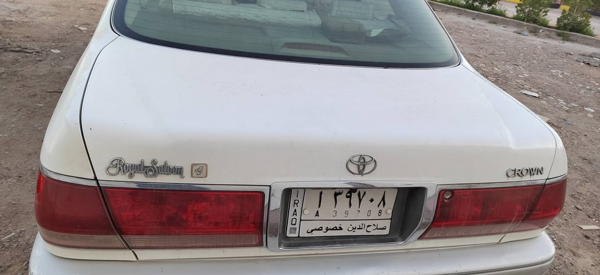 السلام عليكم تيوتا كراون ملكه للبيع سياره جاهزه تخم تاير حداديه رقم صلاح الدين مشروع وطني بسمي بيها ضربة جاملغايمن خلفي  سعرها ١١٠ ورقه ***********
