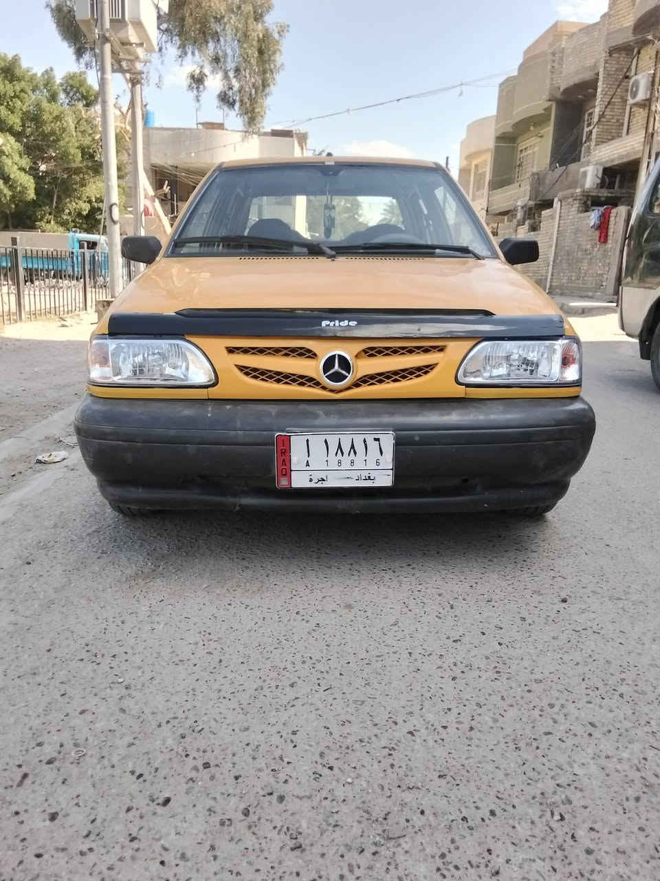 ابـــــيع بــــ 28 ورقــــــــة
سايبا   موديل  2014

.. . .                ترايك شرط 

 .        مكينه وكير مكفولات
شواصي مكفوله 
تبريد ثلج 

غرفه وبطاين جدد
شرط صدر جديد امامي خلفي 
شرط بدون طسه 
اصفاح موس 
بيع مستعجل 

ب 28 ورقه . . .ابيــــع
وبيها مجال حق جيتك 

مكاني بغداد المدينة 
‏‪***********
