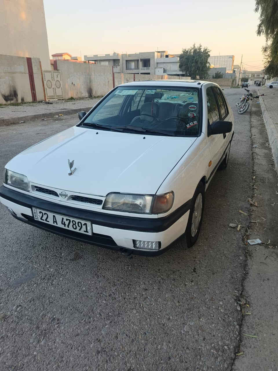 نيسان سني 🇯🇵🪬اصل ياباني  1990
كير عادي تبريد ❄️✅صبغ احزام جماليه 

مكان كركوك شرط تحويل والوكالة

سعر 41$ الاتصال ***********
