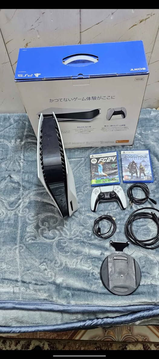 سلام عليكم ps5 + يو بي اس+ اقراص كاثفور +فيفا 24 +اشتراك سنه كامله اشتراك فاخر سنه مكتبه العاب كامل فعلاه 2025/12/26 يعني صارله ثلاث اشهر الجهاز جديد مكان بغداد الامين الثانيه السعر 700نهايه للستفسار*********** بغداد, العراق
