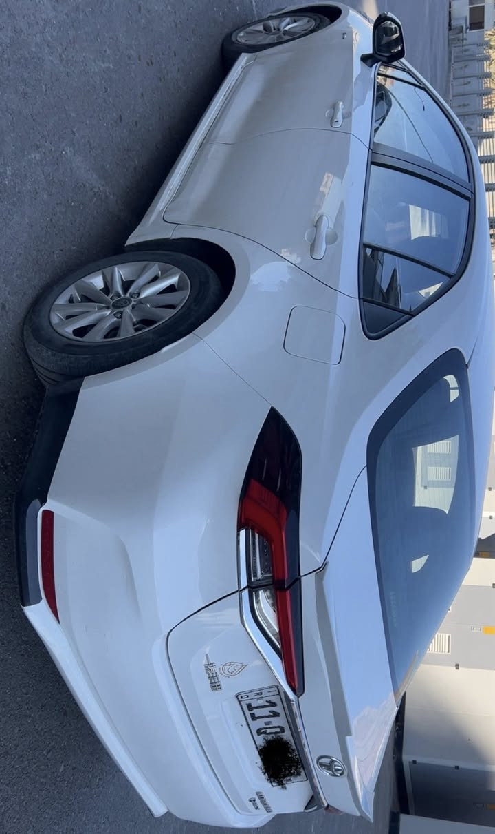 السلام عليكم
كورلا موديل2024 هايبرد خليجي كفاله عامه من الصبغ والبارد 
 ماشية 23
مواصفات 
سلايد 
بصمه 
كرسي كهرباء 
تحديد مسار + رادار امامي 
اتو هولد + سايد بريك بصمه
مكان السياره بغداد  حي الجهاد
السعر 155 بيه مجال 
***********
