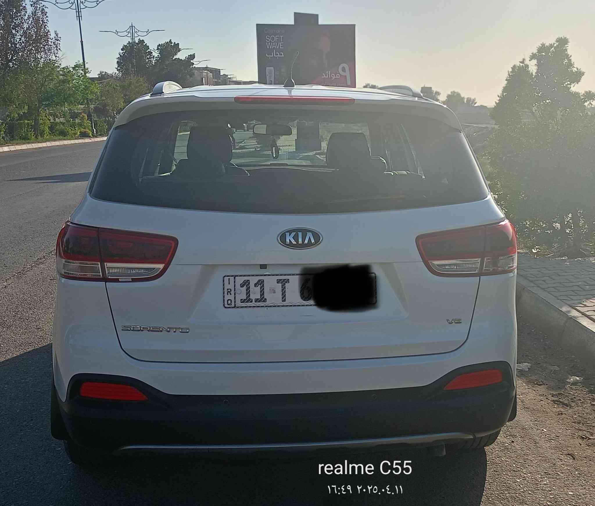 سلام عليكم.
سورنتووو خليجي 7 راكب ابيض اللون 2018 رقم بغدادالجديد الدولي 
فوول مواصفات ما عدا البانوراما.ماشيه 92 الف كم. 6 سلندر محرك 3500 V.سياره جديده ونظيفه.
كير 8 نمر
اربع انظمه قياده
بصمه تشغيل +بصمة ابواب
نظام الترحيب
يدات نيكل + اضاء اليده
تبريد 3 قطع
كشنات جلد+ كشن الامامي كهربائي 
جنطه كهربائية+ حساس الجنطه
لد امامي + المرآءة الجانبيه شفط+ اشاره بالمرآة
حساسات اماميه خلفيه.
زراكات اللايت الامامي
بردات خلفيه
كامره دواره
ويل كروم 19
تحكمات استيرن
شاشه اعطال
ادك جرس ب 120.
السعر المطلوب 240 وبي مجال قليل.
الخالص *********** ابو ريث.
