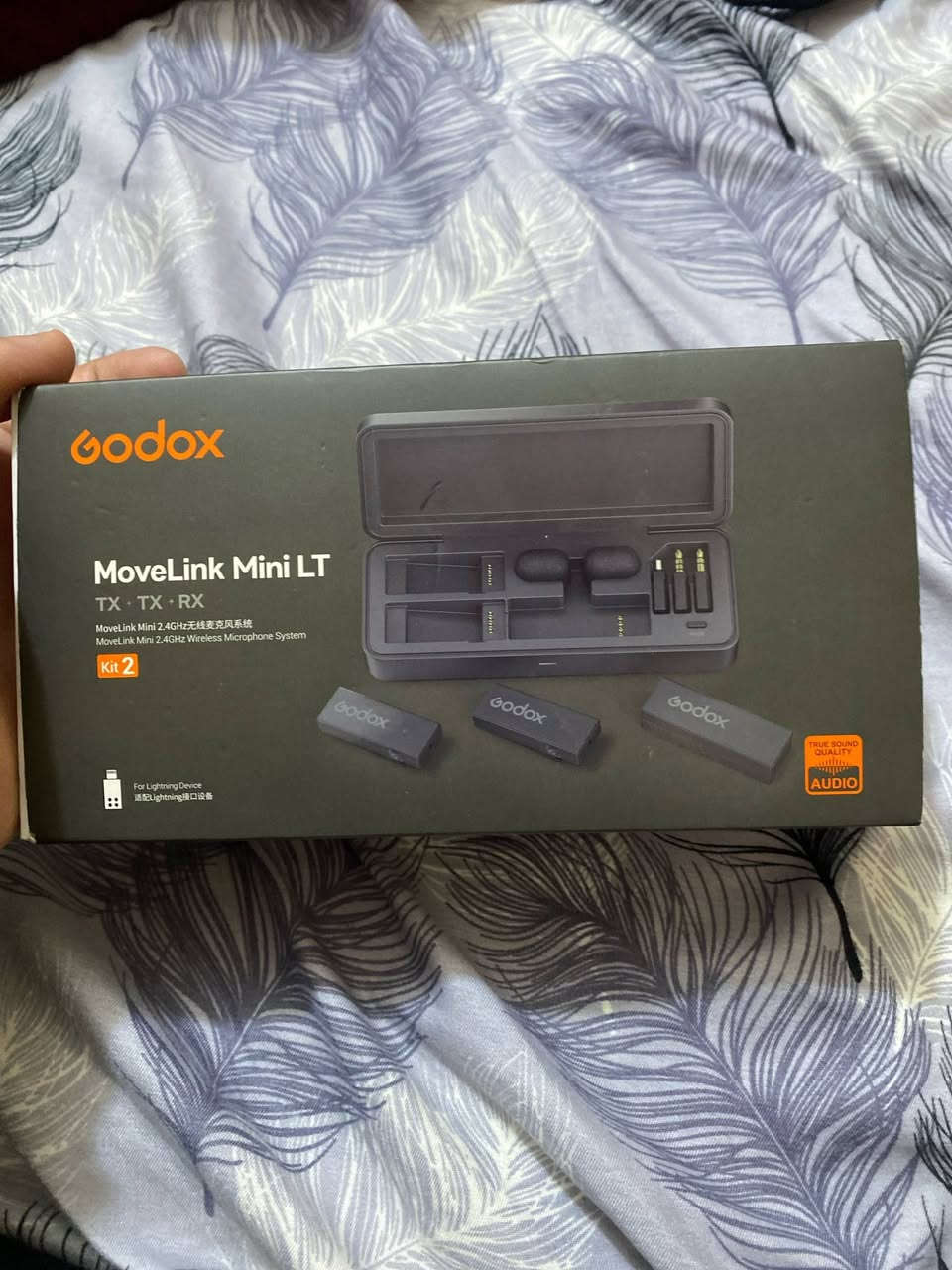 مايك godox للبيع مستخدم نظيف سبب البيع اريد اطور لمايك فئة اعلى
يكون للايفون(لايتننك) وكامرة واتوقع يرهم موبايل اللي بي aux(المنافذ موجودة بالصورة)


**إذا كنت صاحب هذا الإعلان وتريد حذفه لأي سبب، رجاءا أرسل رسالة إلى الدعم الفني**