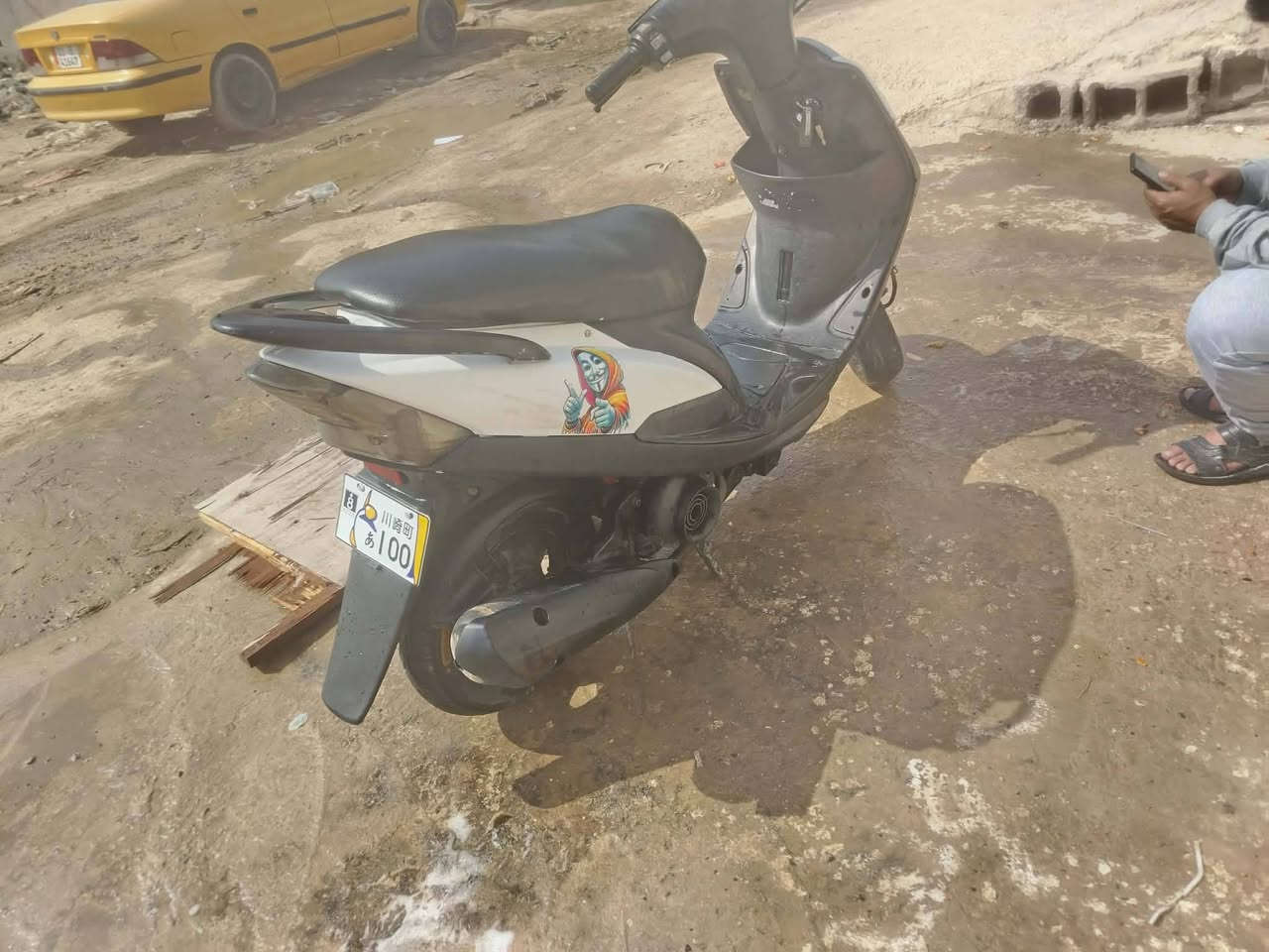 السلام عليكم شباب دراجه خير من الله مابيه شي نقص دراجه عله لابلاد من هي شي مابيه شي نكره سلف بي وكت بكان بغداد جسر اديالى الجديد الكرغوليى السعر 550($)***********
